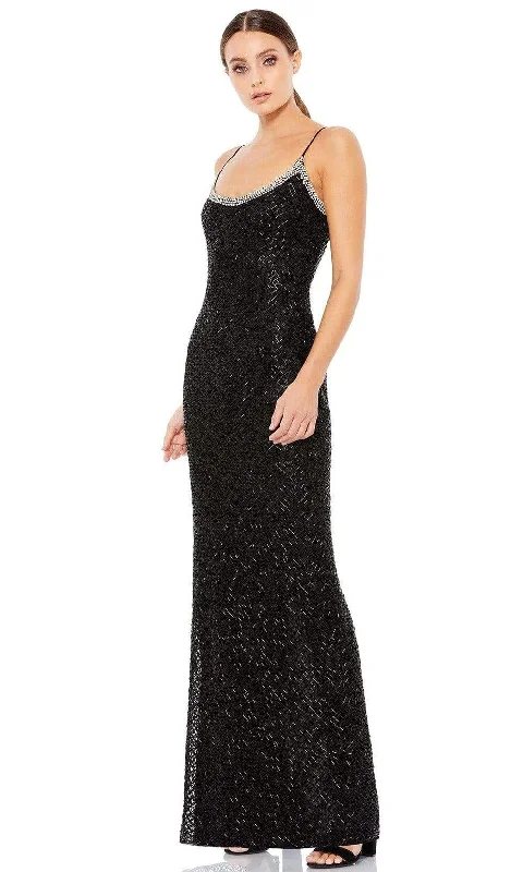 silk gown dressesMac Duggal 93551 - Beaded Gown