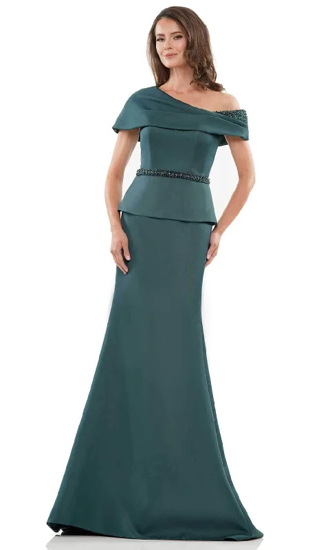 modern gown dressesMarsoni by Colors MV1239 - Peplum Gown