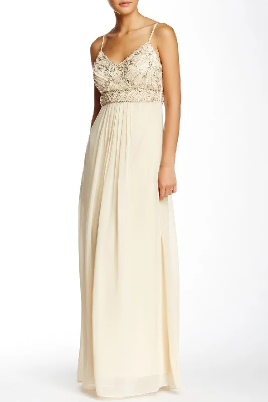 gown dress styling ideasSue Wong - N5100SC Embellished Empire Chiffon Gown