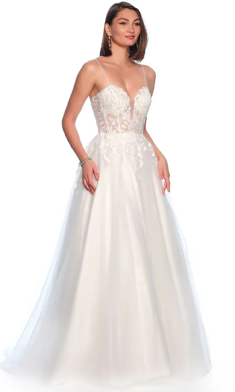 lace-up gown dressesDave & Johnny Bridal 11833 - Corset Sweetheart Bridal Gown