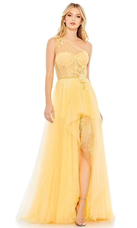 Grammy gown dressesMac Duggal 50661 - Tulle Lace Gown