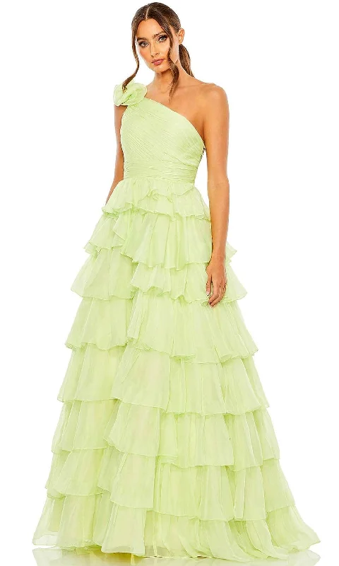 gown dress size chartsMac Duggal 67979 - Tiered Gown