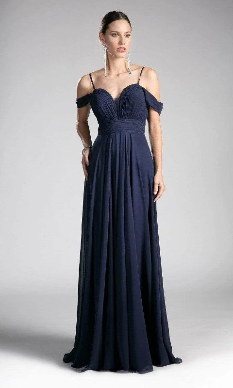 empire waist gown dressesLadivine CJ241 - Chiffon A-Line Gown