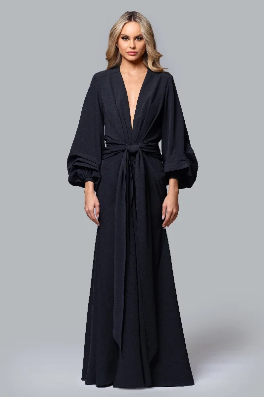 cocktail gown dressesGHRAIL "Millie" Crepe Gown