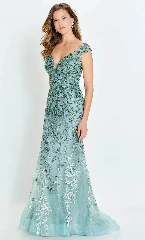 floor-length gown dressesMontage by Mon Cheri M522 - Embroidered Gown