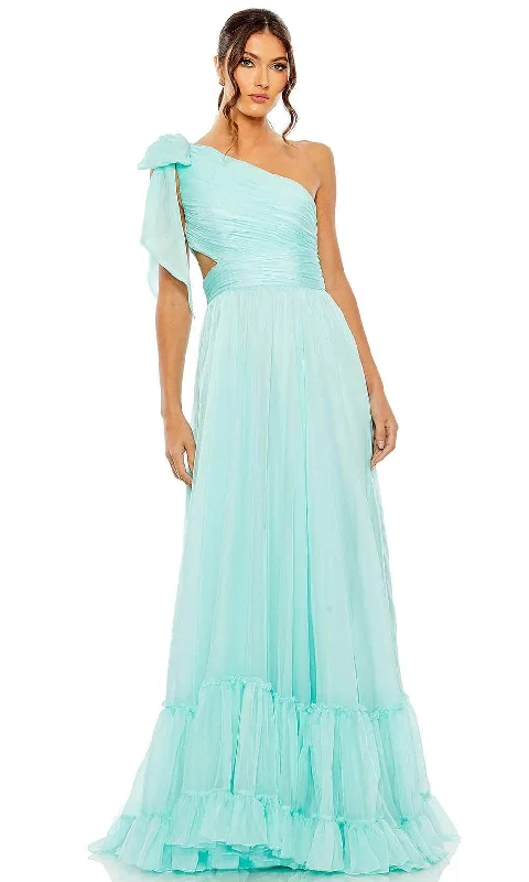 mermaid gown dressesMac Duggal 68472 - Sleeveless A-Line Gown