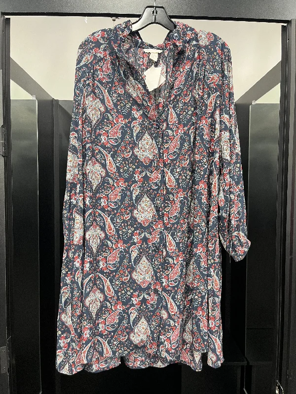 midi dresses made of silkMulti-colored Dress Casual Midi H&m, Size S