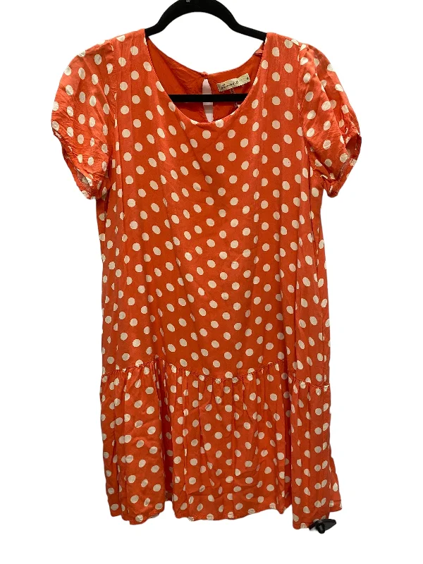 lightweight midi dressesDress Casual Midi By Clothes Mentor In Polkadot Pattern, Size: M