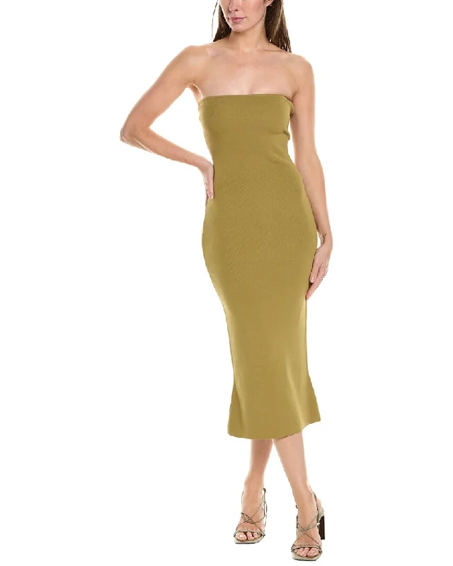 breathable midi dressesWeWoreWhat Tube Midi Dress