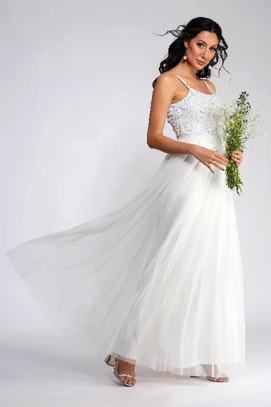 vintage elegance wedding dressesRiri Tulle Wedding Dress