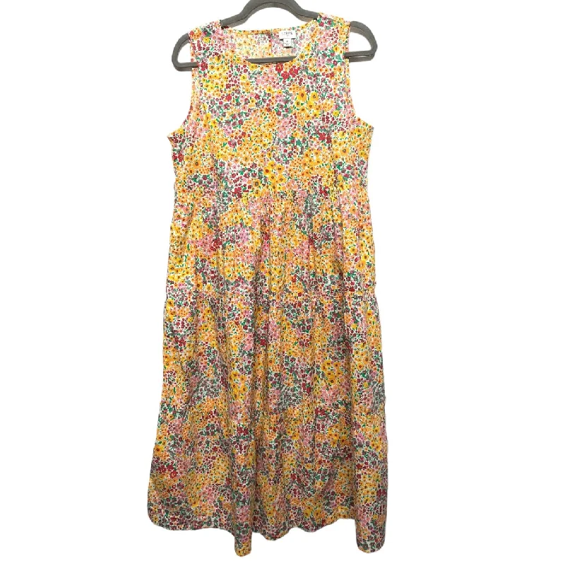 tulle midi dressesDress Casual Midi By J. Crew In Floral Print, Size: 8