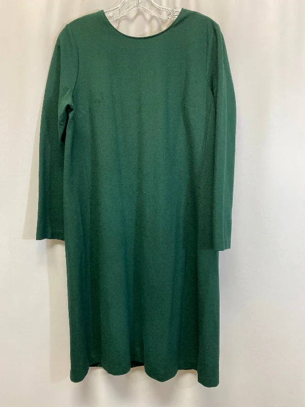 everyday midi dressesDress Casual Midi By Talbots In Green, Size: L