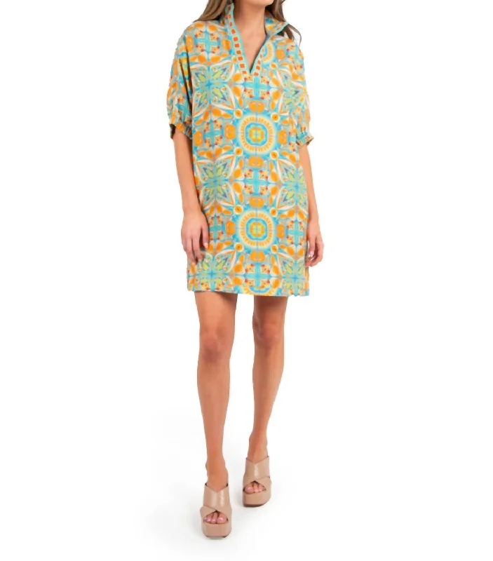 discount plus-size Mimi dresses for curvesPoppy Mini Dress In Poolside