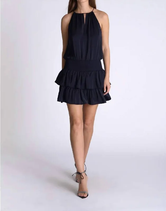 casual yet elegant Mimi dresses for daily wear and special occasionsWaltz Mini Dress In Navy