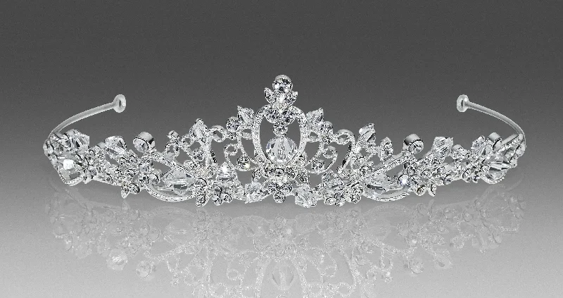 bespoke wedding dressesCrystal Tiara