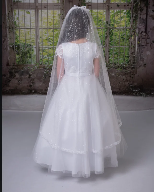 organza wedding dressesLace Veil