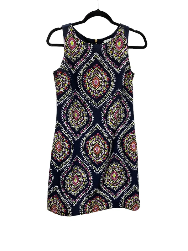 cotton blend midi dressesDress Casual Midi By Crown And Ivy In Navy, Size: 4