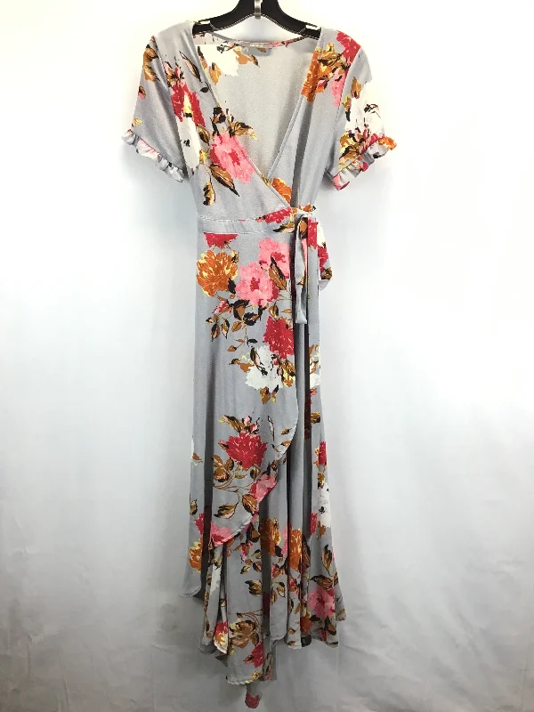 simple yet stylish midi dressesFloral Print Dress Casual Midi Love Culture, Size S