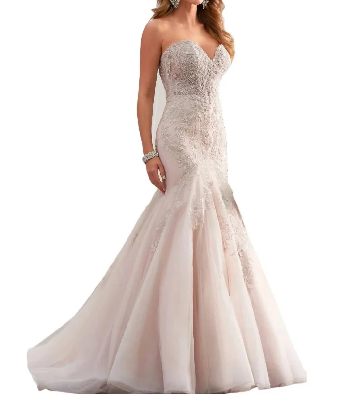 halter neck wedding dressesSexy Wedding Dress With Sheer Bodice In Is-Mc