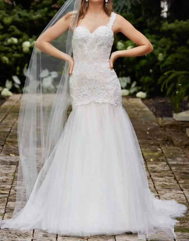 sequined wedding dressesGiselle Wedding Dress In Ivory