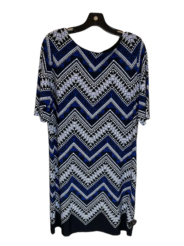 chic midi dressesDress Casual Midi By Sandra Darren In Multi-colored, Size: Petite L