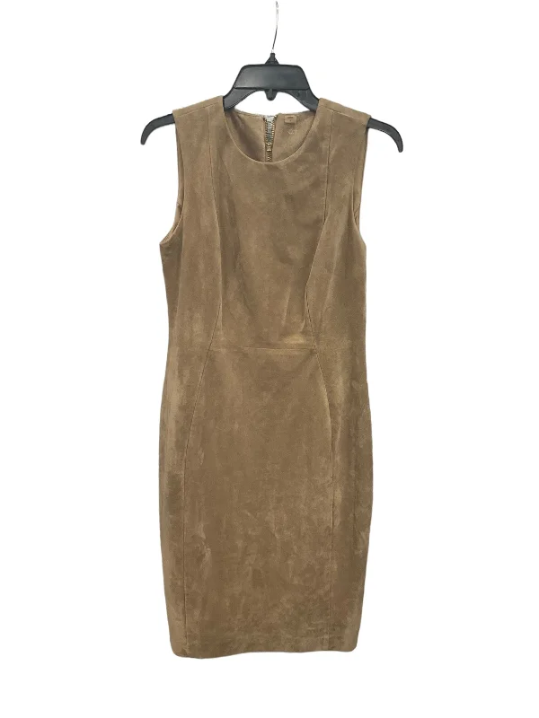 sleeveless midi dressesDress Casual Midi By Calvin Klein In Brown, Size: S