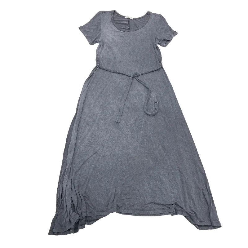 everyday midi dressesGREY    CLOTHES MENTOR DRESS CASUAL MIDI, Size M