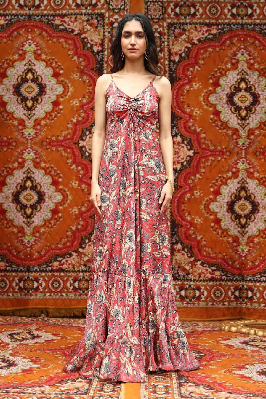 vintage maxi dressesFez - Strappy Maxi Dress