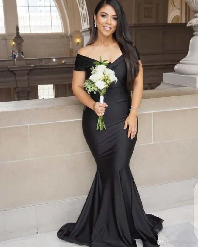 maxi dresses for partiesBlack Wedding Dress/Black Maxi Dress/Black Dress/Prom Dress/Evening Dress Y1725