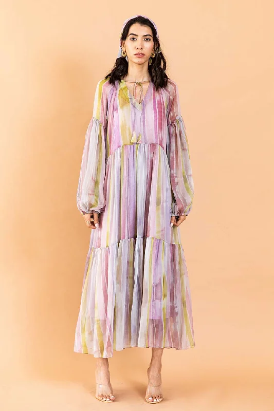 maxi dresses with sweetheart necksStella Shelley Printed Maxi Dress