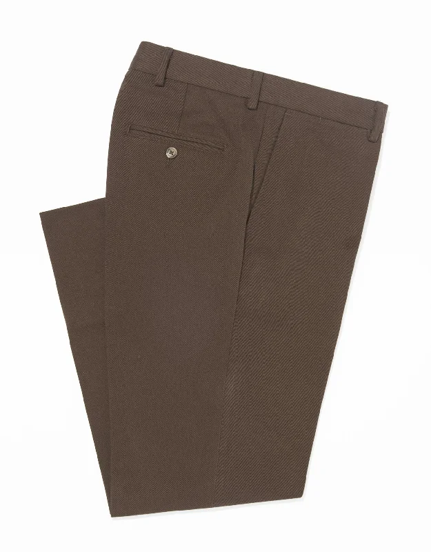 BROWN HEAVY TWILL PANTS