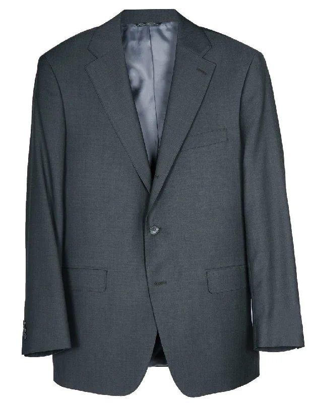 CHARCOAL HERRINGBONE SUIT - CLASSIC FIT