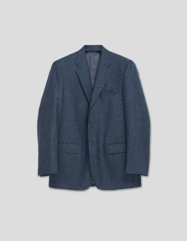 DARK BLUE BIRDSEYE SUIT