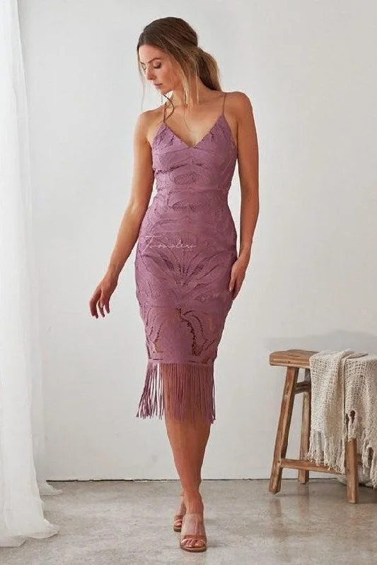 Khaleesi Dress - Dusty Purple