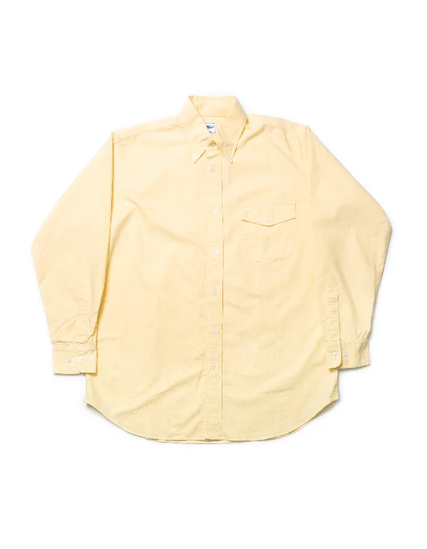 ZEPHYR WEIGHT OXFORD SPORT SHIRT - YELLOW