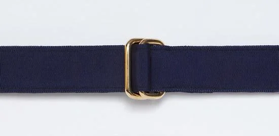 RIBBON BELT - NAVY