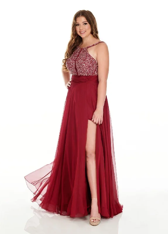 silk prom dressesRachel Allan Sexy Long Plus Size Dress Prom