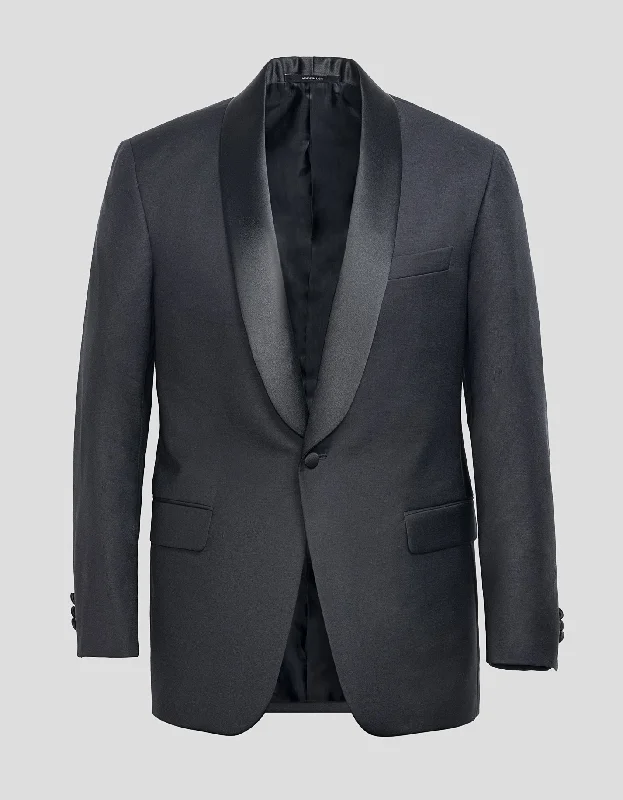 TUXEDO 1 BUTTON SATIN SHAWL COLLAR - WAREHOUSE SALE