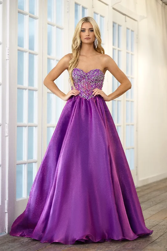 bespoke prom dressesAva Presley 28588 Long Prom Formal Ball Gown