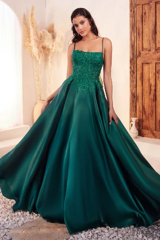 illusion sleeve prom dressesCinderella Divine C145 Long Ball Gown Formal Prom Dress