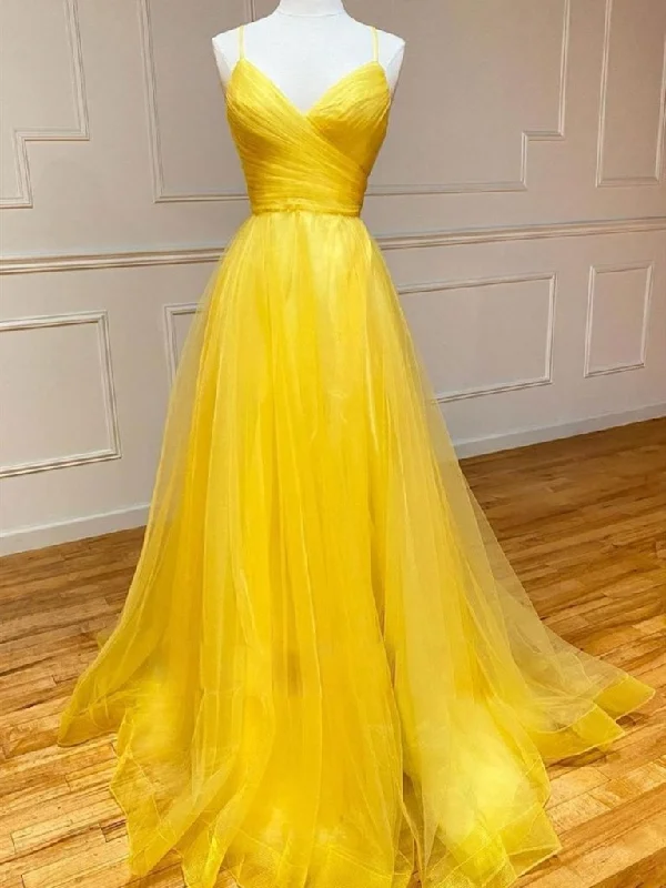 illusion neckline prom dressesFashion Criss-Cross Back Prom Dress